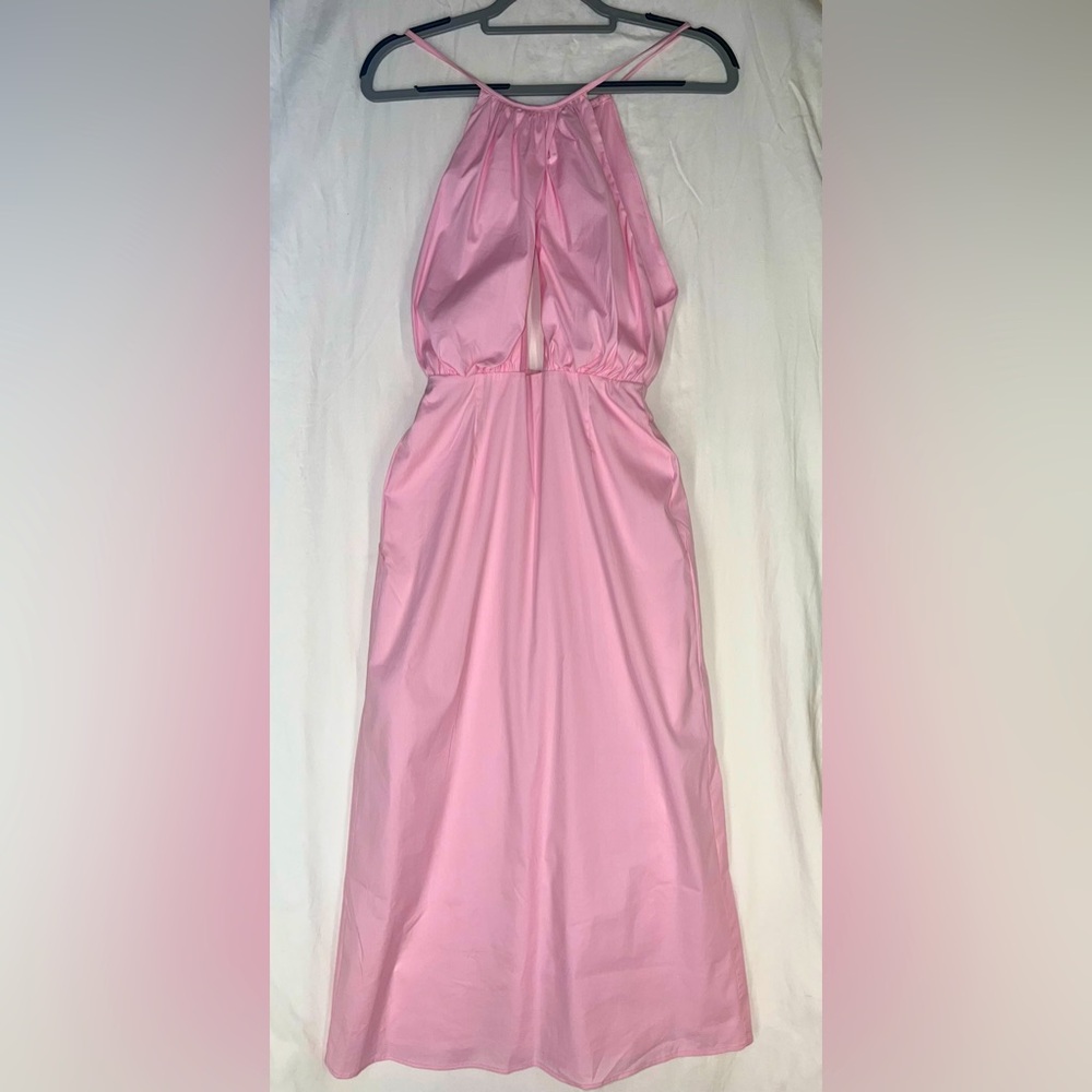 New with tag Bondi Born pink organic Cotton Dress sz S